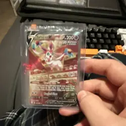 Pokemon Sylveon V Rapid Strike Ultra Rare Holo Card 184/203 - Image 1