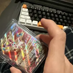 Pokemon Sylveon V Rapid Strike Ultra Rare Holo Card 184/203 - Image 3
