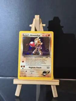 Pokemon TCG Rockets Hitmonchan Gym Heroes Card 11/132 Near Mint Condition WOTC - Image 1