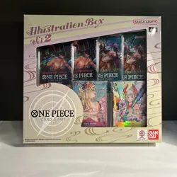 One Piece Bandai TCG Card Game - Illustration Box Vol 2 New - Factory Sealed - Image 1