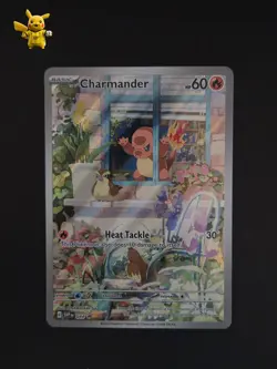 Pokemon TCG Charmander Obsidian Flames Promo Card #044 Near Mint Condition - Image 1