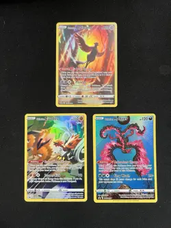 Pokemon Card Collection Lot Holos Full Arts NM TCG Legendary Birds - Image 2
