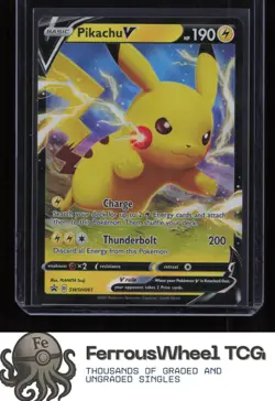 Pikachu V SWSH061 - SWSH: Sword & Shield Promo Cards - (NM) - Image 1