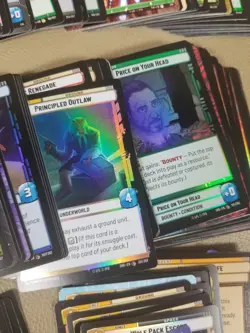 Star Wars Unlimited 150pc Rare/Foil/Hyperspace Mixed Cards Lot - Image 4