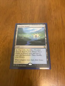 Flooded Strand Khans of Tarkir Land Rare Card Magic: The Gathering - Image 1