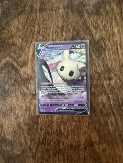 Mimikyu V - 062/163 - Pokemon Battle Styles Sword & Shield Ultra Rare Card NM - Image 1