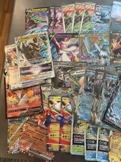 Pokemon Jumbo Card Lot Of 65+! - Charizard, Sylveon, Snorlax, Mimikyu, Glaceon++ - Image 2