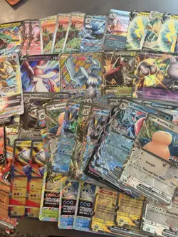 Pokemon Jumbo Card Lot Of 65+! - Charizard, Sylveon, Snorlax, Mimikyu, Glaceon++ - Image 3