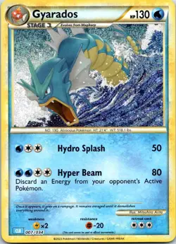 Gyarados Classic Collection Trading Card Game Classic 007/034 NM - Image 1
