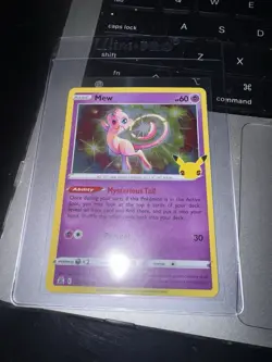 Pokemon Celebrations Mew Holo Rare Card 011/025 Mint Condition Psa 10 Contender - Image 1