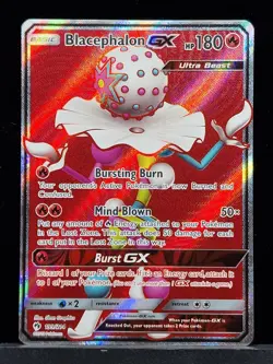 Pokemon TCG Blacephalon GX 199/214 Lost Thunder Ultra Rare Pokemon Near Mint - Image 1