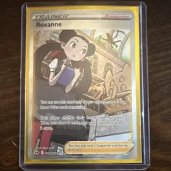 Roxanne GG66/GG70 Crown Zenith Galarian Gallery Full Art Holo Ultra Rare EN - Image 1