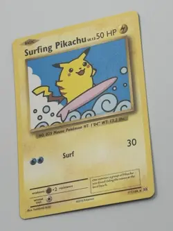 Surfing Pikachu 111/108 Evolutions Regular Pokemon Card Single - Image 2
