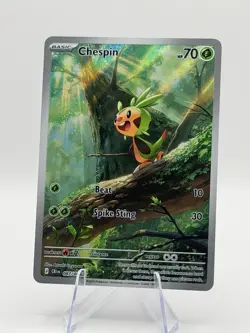 Chespin 87/86 Illustration Rare Pokemon Chaos Rising - Image 1
