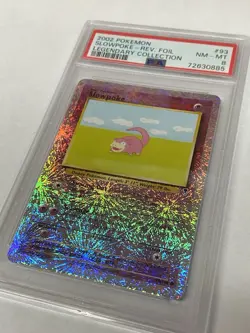 Pokemon TCG Slowpoke Reverse Holo 93/110 Legendary Collection PSA 8 WOTC Card - Image 3
