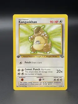 Kangaskhan [1st Edition] #21 Pokemon Jungle - NM/MINT - Image 1