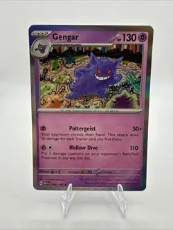 151 Gengar 094/165 Rare Pokemon Holo NM/M - Image 1