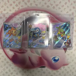 Pokemon TCG: First Partner Gen 4 Sinnoh Starter Art Set - MEP Promos NM - Image 1