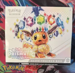 Pokemon TCG Prismatic Evolutions ETB Elite Trainer Box New Factory Sealed - Image 1