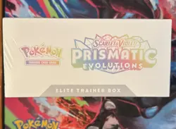 Pokemon TCG Prismatic Evolutions ETB Elite Trainer Box New Factory Sealed - Image 3