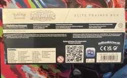 Pokemon TCG Prismatic Evolutions ETB Elite Trainer Box New Factory Sealed - Image 4