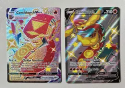 Pokemon TCG - 2x Shining Fates: Shiny Vault - Centiskorch V/VMax SV109/SV108 - Image 1
