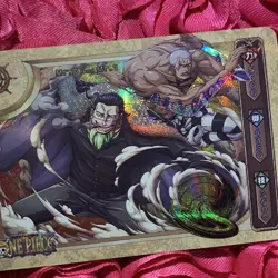 Crocodile & Daz ONE PIECE ASCE Waifu Anime Holo Girl ACG Card Explore - Image 2