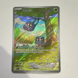 The Pokemon Company Tangela 178/165 SV 151 Full Art Holo Illustration Rare EN - Image 1