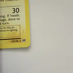 The Pokemon Company Flying Pikachu 110/108 Secret Rare Regular EN 2016 - Image 3
