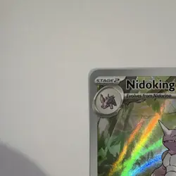 The Pokemon Company Nidoking 174/165 SV 151 Illustration Rare Holo EN 2023 - Image 5