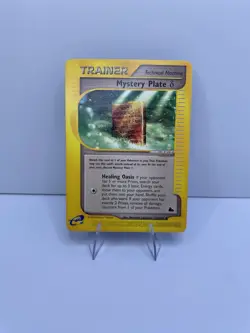 Mystery Plate Delta 136/144 Skyridge Regular Pokemon TCG - Image 1