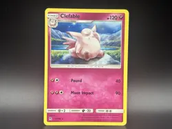 Clefable Hidden Fates 40/68 Rare Pokemon TCG Trading Card Game Fairy Type No 036 - Image 1