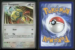 Dunsparce (Master Ball Pattern) 079/131 C Prismatic Evolutions NM/M Pokemon - Image 3