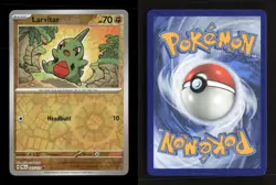 Larvitar 047/131 Prismatic Evolutions Reverse Holo NM/M Pokemon - Image 3