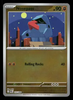 Nosepass 037/088 Perfect Order Reverse Holo NM/M Pokemon - Image 1
