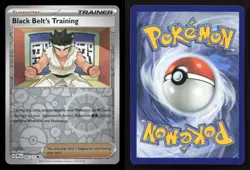 Black Belt's Training 096/131 Prismatic Evolutions Reverse Holo NM/M Pokemon - Image 3