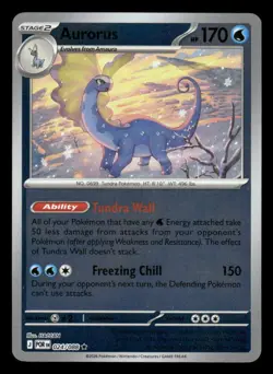 Aurorus 024/088 R Perfect Order Reverse Holo NM/M Pokemon - Image 1