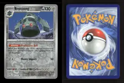 Bronzong 067/131 Prismatic Evolutions Reverse Holo NM/M Pokemon - Image 3