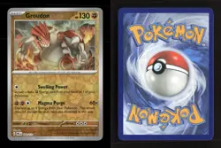 Groudon 049/131 Holo Prismatic Evolutions Reverse Holo NM/M Pokemon - Image 3