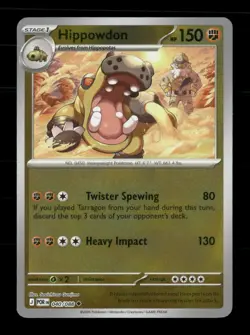 Hippowdon 040/088 Perfect Order Reverse Holo NM/M Pokemon - Image 1
