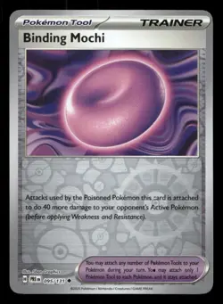 Binding Mochi 095/131 Prismatic Evolutions Reverse Holo NM/M Pokemon - Image 1