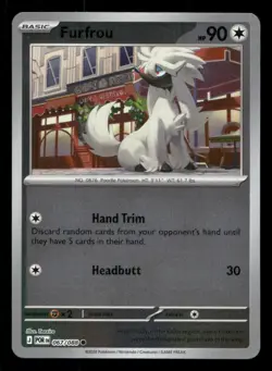 Furfrou 067/088 Perfect Order Reverse Holo NM/M Pokemon - Image 1
