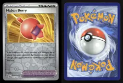 Haban Berry 111/131 Prismatic Evolutions Reverse Holo NM/M Pokemon - Image 3