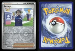 Amarys 093/131 Prismatic Evolutions Reverse Holo NM/M Pokemon - Image 3
