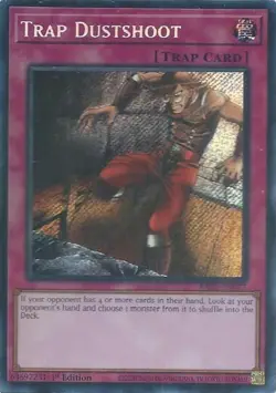 Trap Dustshoot (Secret Rare) RA05-EN077 Yu-Gi-Oh 1st Edition NM - Image 1