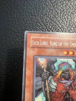 Yugioh! Lich Lord, King of the Underworld - FOTB-EN062 - Secret Rare - 1st Ed LP - Image 3