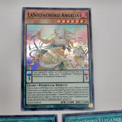 Yugioh TCG - Lot of 3 - Solfachord - ANGU - Super Rare Holo - 1st Ed - NM - Image 2