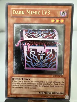 Dark Mimic LV3 SOD-EN010 Soul of the Duelist Unlimited|Unlimited Edition - Image 1