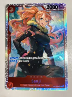 One Piece SANJI SR OP10-005 Royal Blood Foil English NM - Image 1
