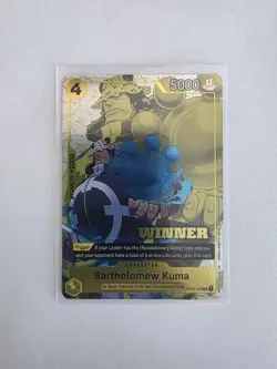Bartholomew Kuma OP09-108 (Winner Pack 2025 Vol. 4) One Piece English - Image 1